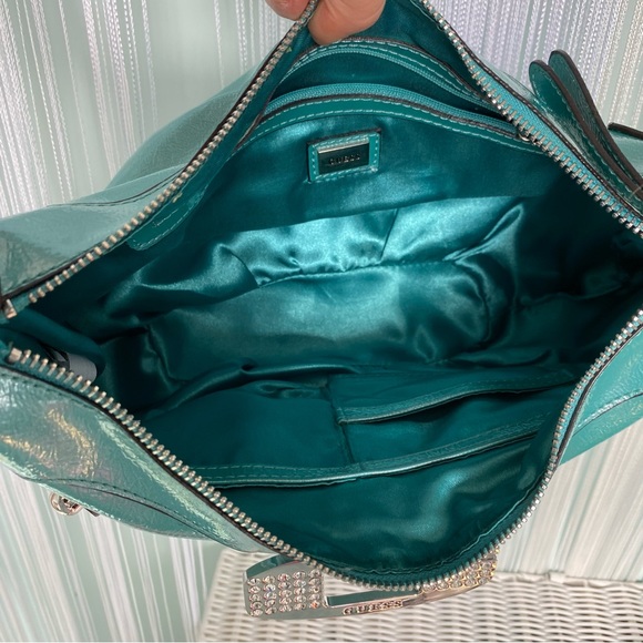 Rare Guess Turquoise Vintage Purse and Wallet Set - Picture 8 of 17